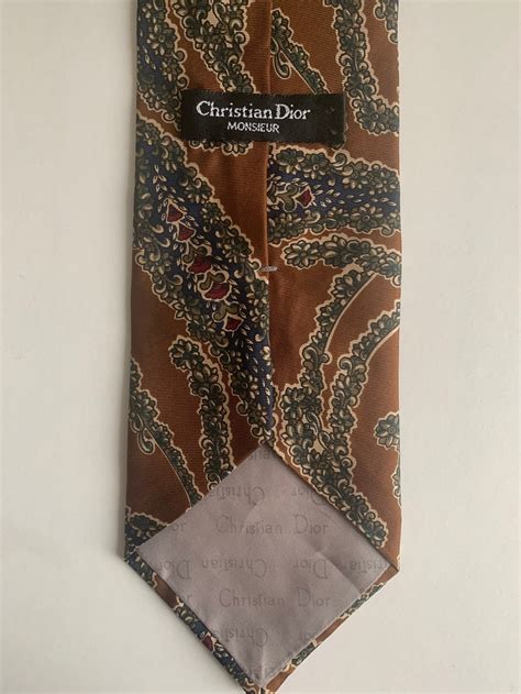 christian dior tie vintage|pre owned dior for women.